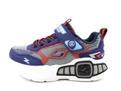 Skechers navy/red sneaker med blink